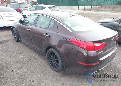 2014 Kia Optima Lx из США, поврежденный, VIN 5XXGM4A71EG325087